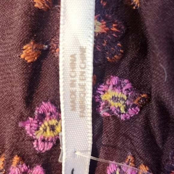 Womens Free People Stardust Plum Satin Dress Size 4 - Picture 9 of 9